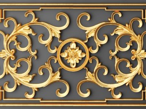 fretwork set 3d 3D मॉडल