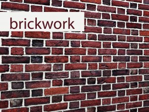 bricks wall 3d 3D Model