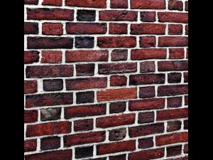 bricks wall 3d 3D-Modell