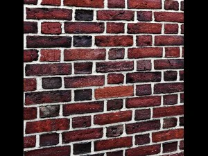 bricks wall 3d 3D Model