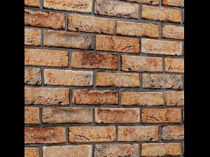 bricks wall 3d 3D Model
