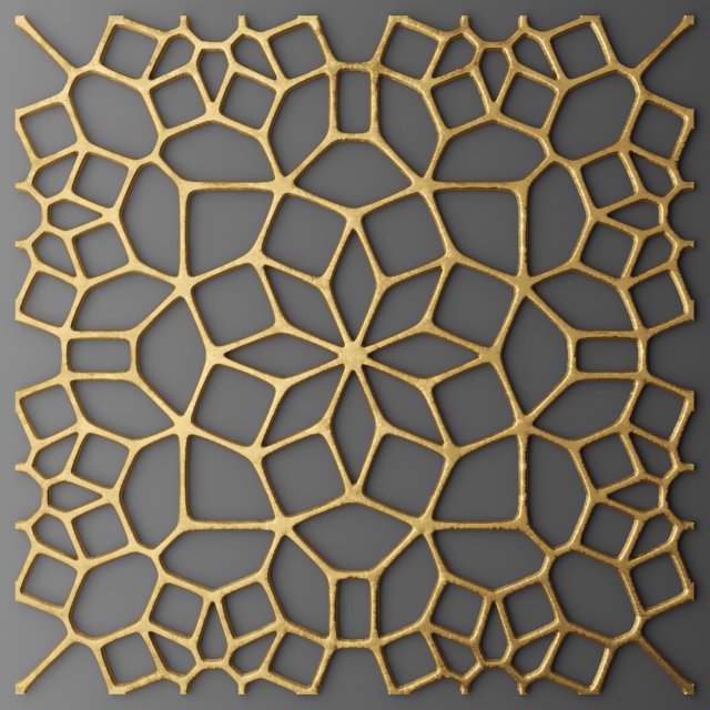 panel lattice grille 3d Modello 3D .c4d .max .obj .3ds .fbx .stl .blend 