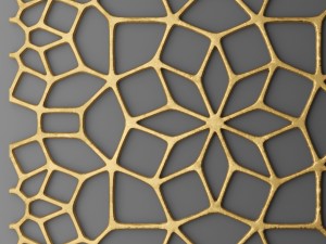 panel lattice grille 3d Modello 3D
