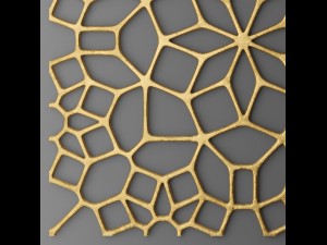 panel lattice grille 3d Modello 3D