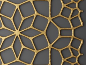 panel lattice grille 3d Modello 3D