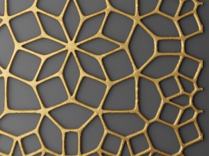 panel lattice grille 3d Modello 3D