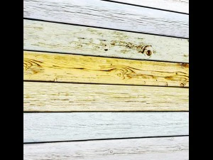 colored planking 3d 3D Model