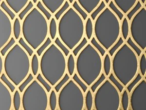 panel lattice grille 3d 3D Model