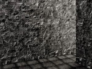 stone slate black 3d 3D Model