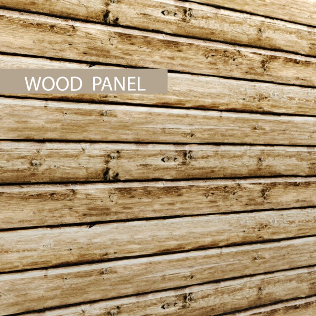 wood panel 3d 3D Model .c4d .max .obj .3ds .fbx .stl .blend 