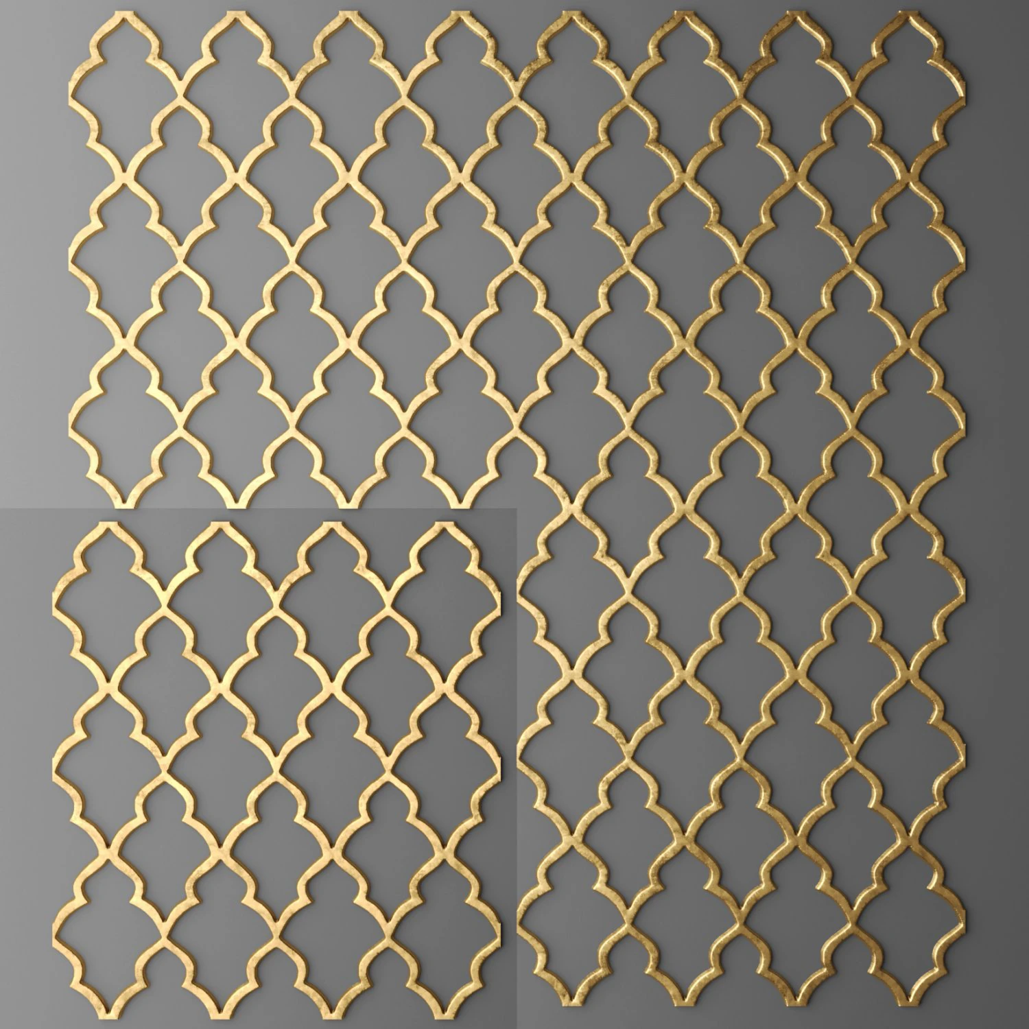 grade de treliça de painel 3d Modelo 3D .c4d .max .obj .3ds .fbx .stl .blend