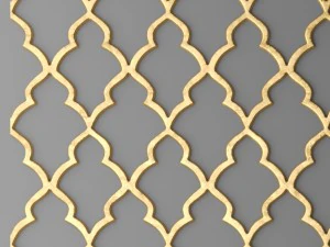 grade de treli&ccedil;a de painel 3d Modelo 3D