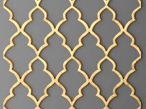 grade de treli&ccedil;a de painel 3d Modelo 3D