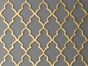 grade de treli&ccedil;a de painel 3d Modelo 3D