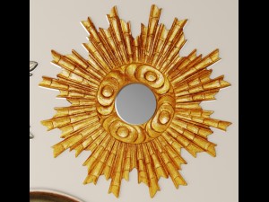 hickory manor house mirror set 3D Model