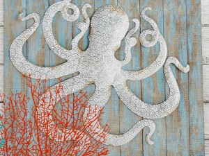 set sea coral picture panel board 3D Model
