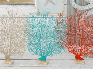 set sea coral picture panel board 3D Model