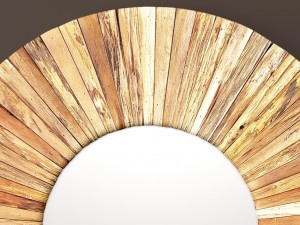 carved mirror 3d Model 3D