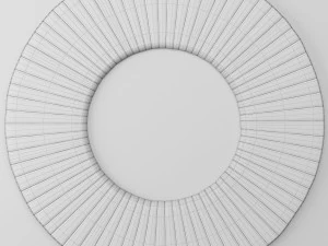 carved mirror 3d 3D Model
