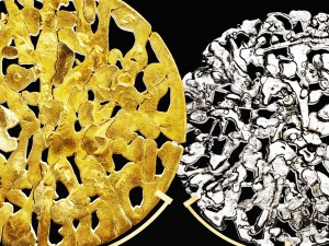michael aram golden disk horchow 3D Model