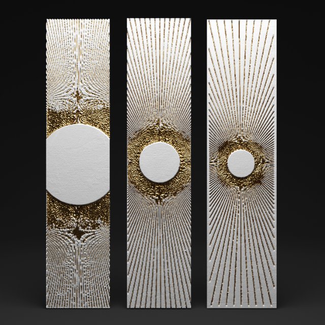 panel painting 3d Modelo 3D .c4d .max .obj .3ds .fbx .stl .blend 