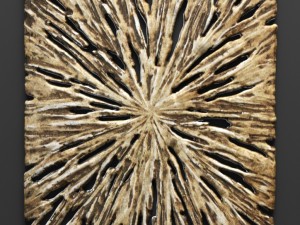 rotten wood wall art - set 3D Model