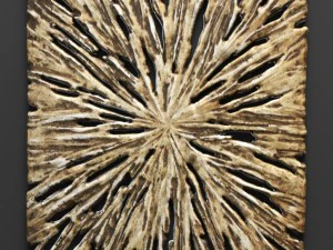 rotten wood wall art - set 3D Model