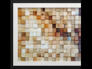 mosaic wood panel 3D Model