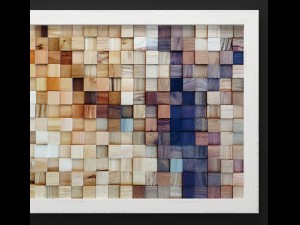 mosaic wood panel 3D Model