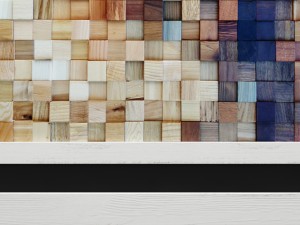 mosaic wood panel 3D Model