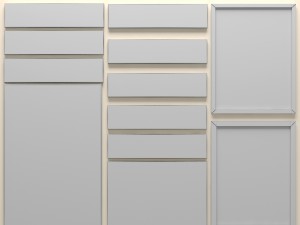 paintings collection 3d Model 3D