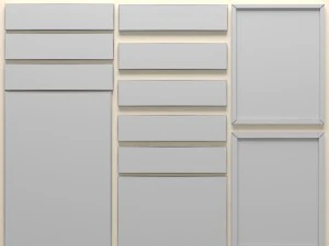 paintings collection 3d 3D Model