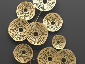 southern enterprises aura abstract wall sculpture 3Dモデル