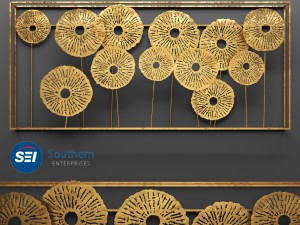 southern enterprises aura wall sculpture 3D Model