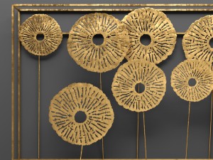 southern enterprises aura wall sculpture 3D Model