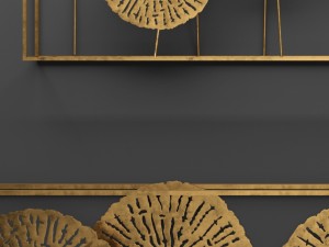 southern enterprises aura wall sculpture 3D Model