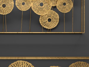 southern enterprises aura wall sculpture 3D Model