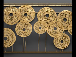 southern enterprises aura wall sculpture 3D Model