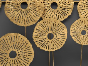 southern enterprises aura wall sculpture 3D Model