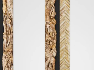 mirror uttermost teak root natural demetria 3D Model