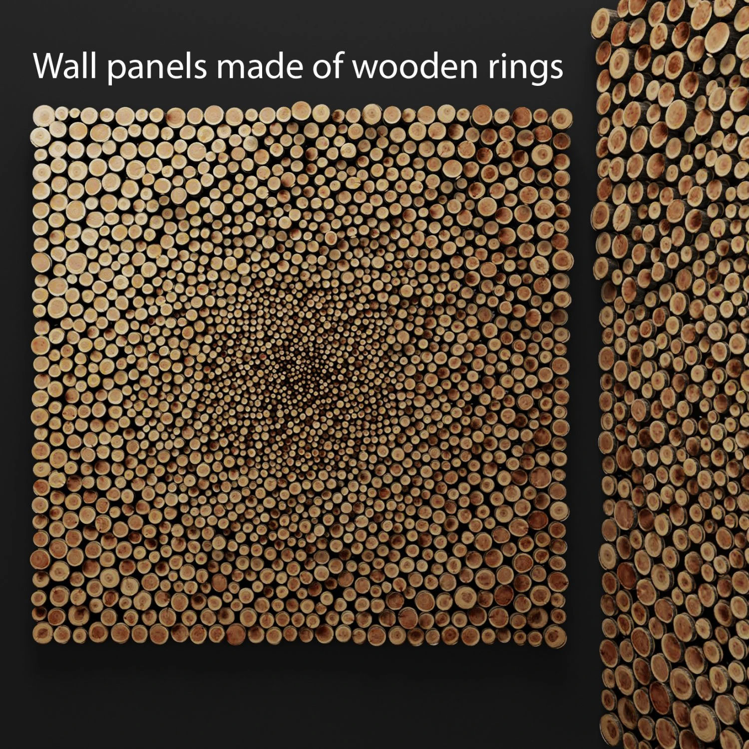 mosaic wood panel 3d 3D Model .c4d .max .obj .3ds .fbx .stl .blend