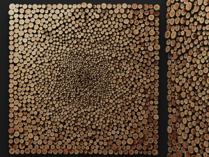mosaic wood panel 3d 3D Model