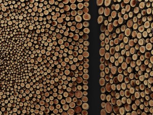 mosaic wood panel 3d Modelo 3D