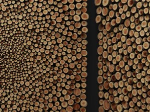 mosaic wood panel 3d 3D Model