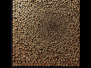 mosaic wood panel 3d Modelo 3D