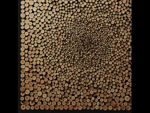 mosaic wood panel 3d 3D Model