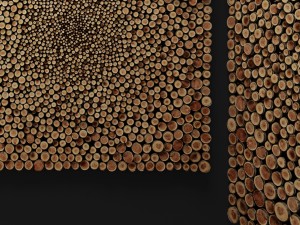 mosaic wood panel 3d Modelo 3D