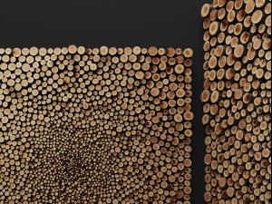 mosaic wood panel 3d Modelo 3D
