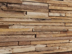 art wall of wooden planks 3d 3 3Dモデル