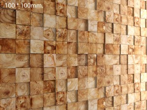 mosaic wood panel 3d set 3D Model
